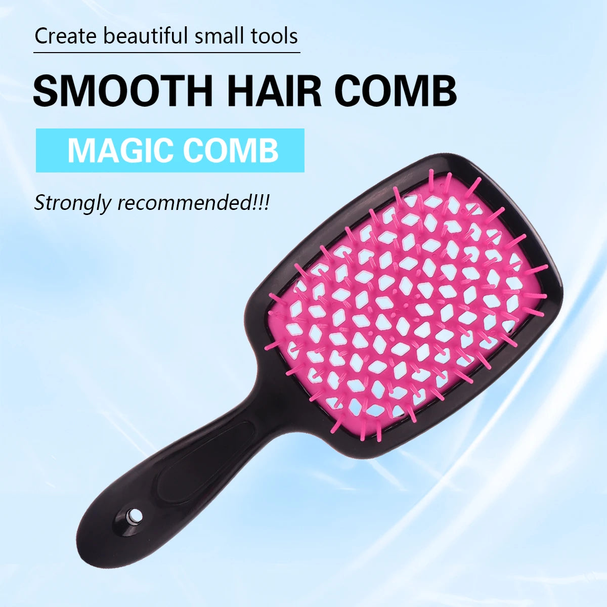 Professional Anti-Static Air Cushion Hair Comb - Massage Wet and Curly Hair Brushes for Tangle-Free Styling
